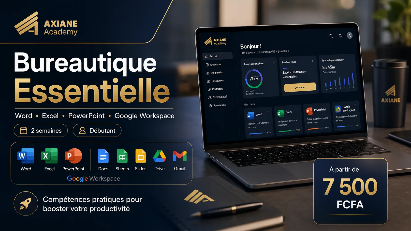 Visuel de la formation Bureautique Essentielle