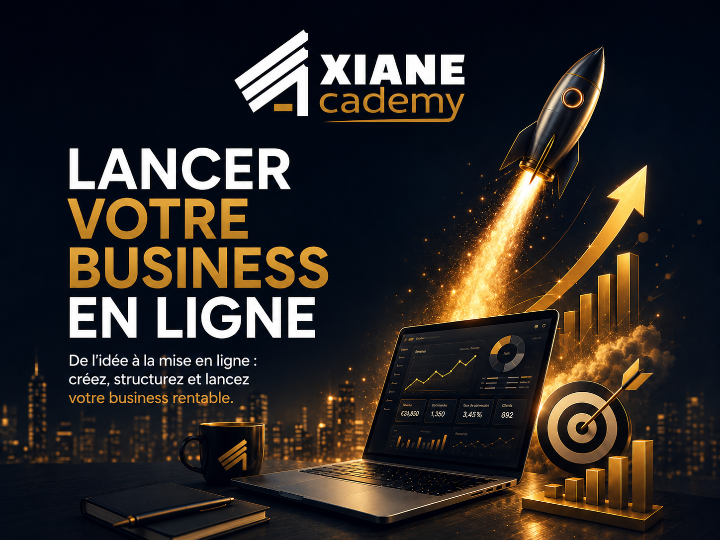 Visuel de la formation Lancer votre business en ligne