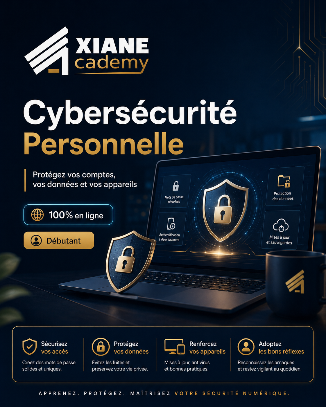 Visuel de la formation Cybersécurité personnelle