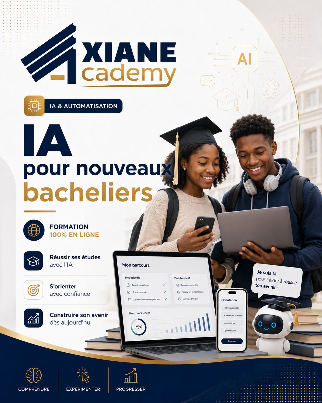 Visuel de la formation IA pour nouveaux bacheliers