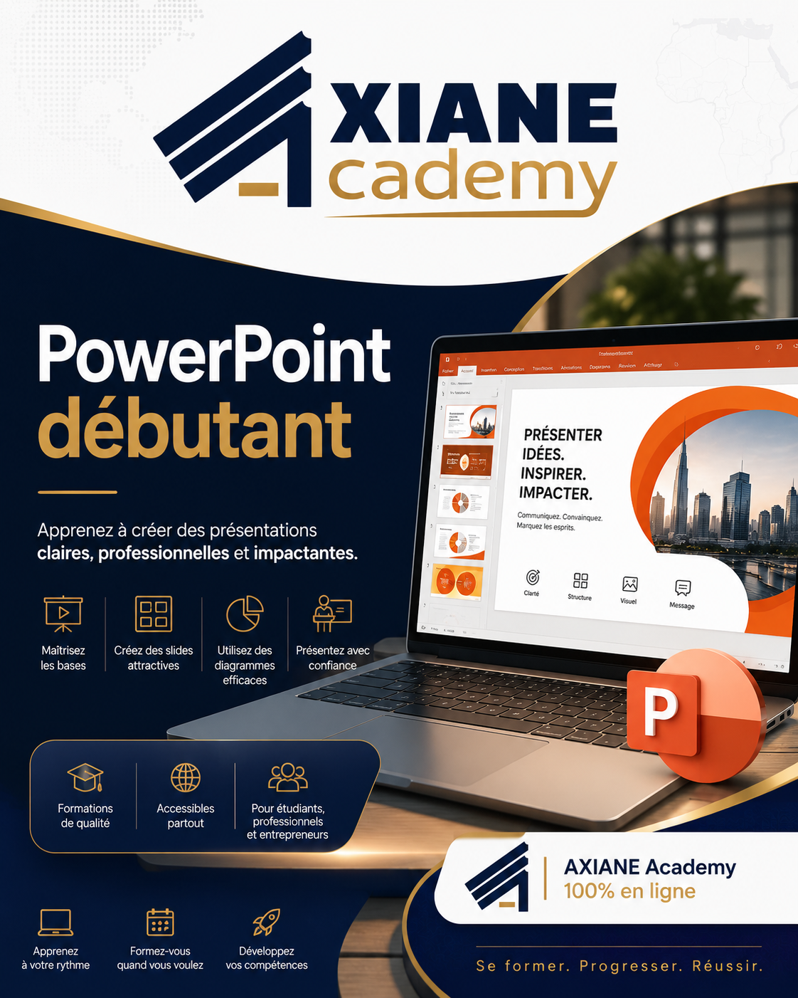 Visuel de la formation PowerPoint débutant